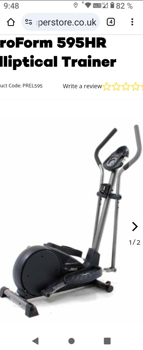 ProForm 595HR Elliptical Trainer