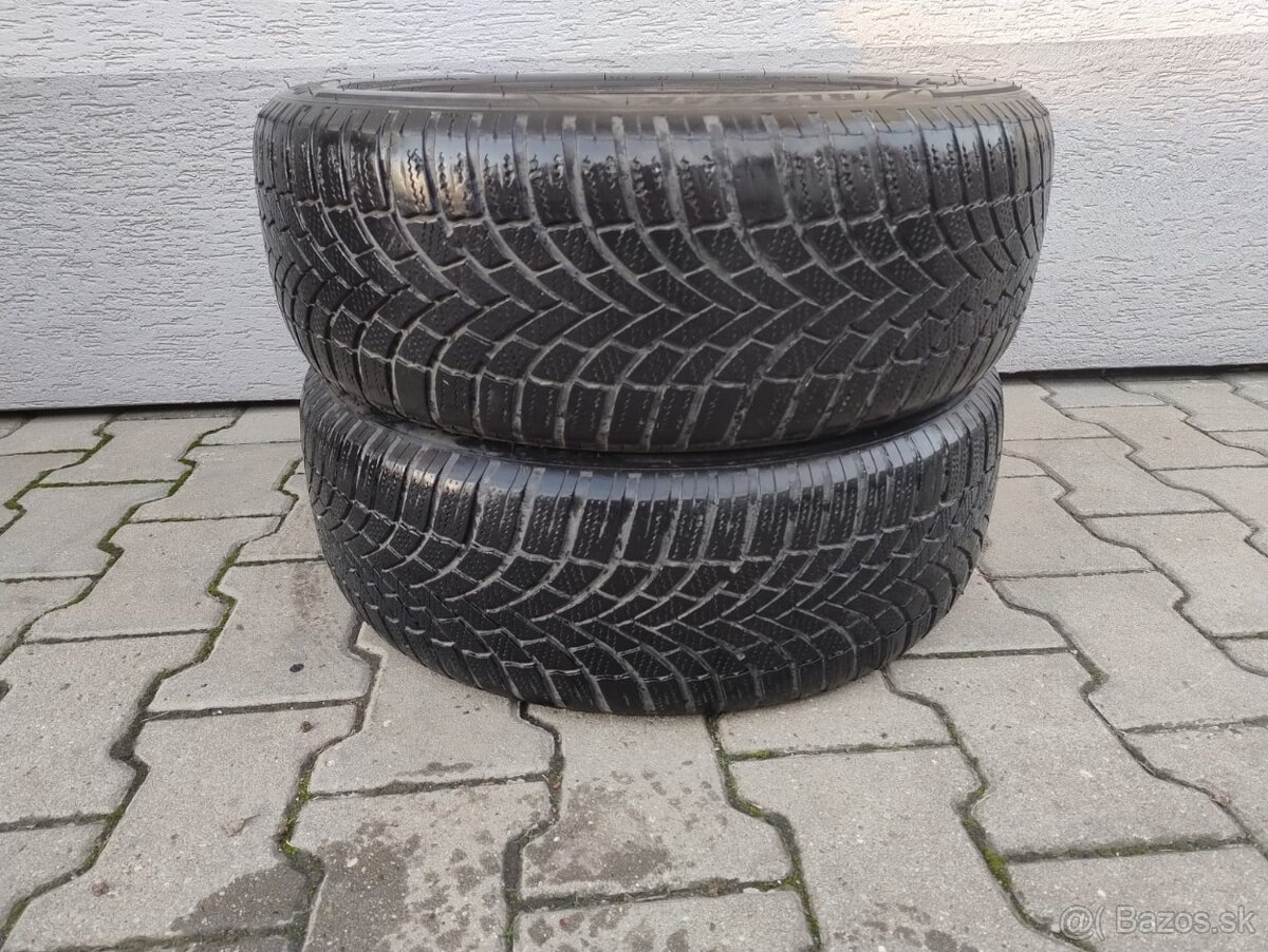 2x Zimné pneumatiky Bridgestone 205/55 R16