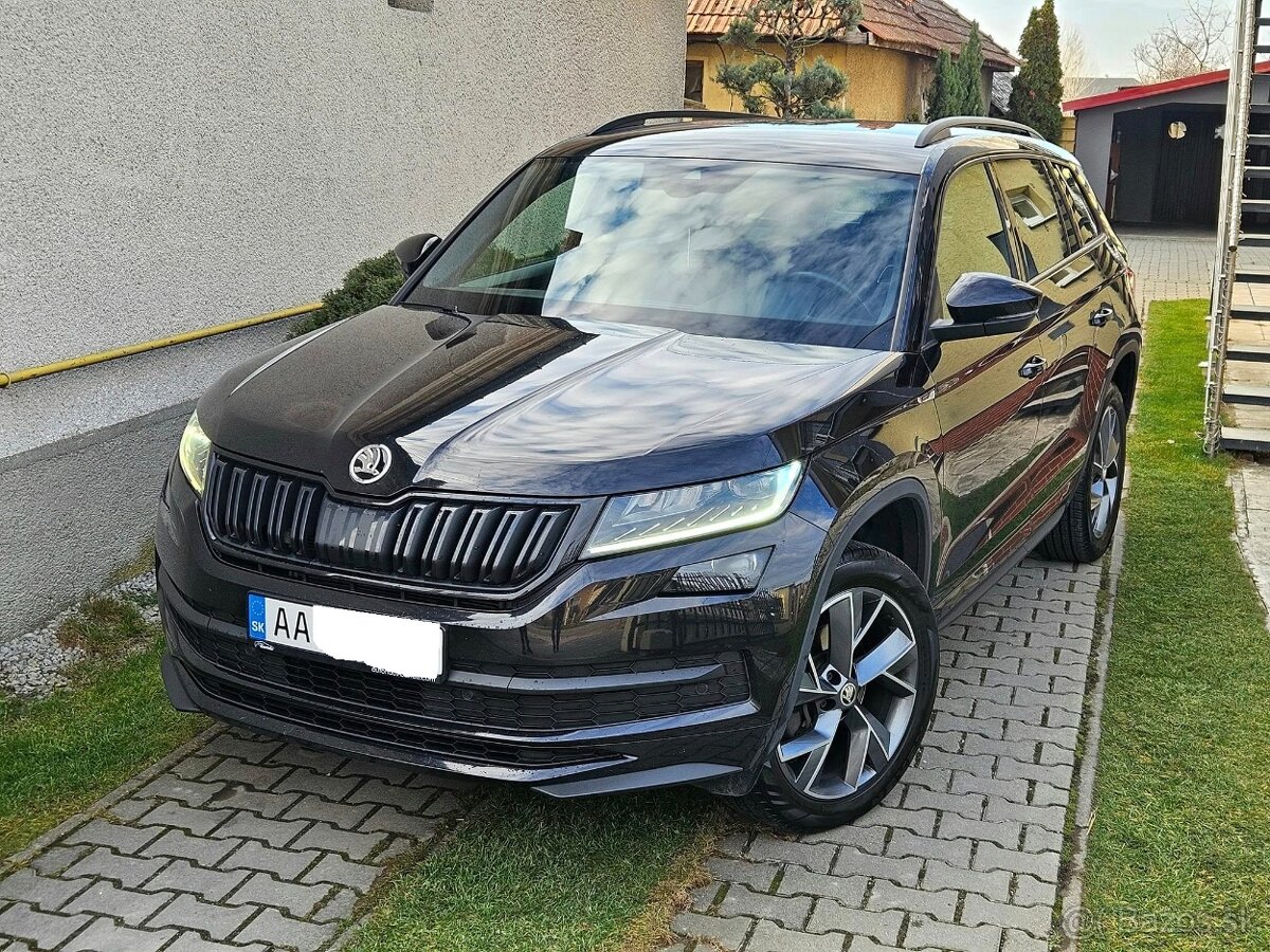 ŠKODA KODIAQ  SPORTLINE  BLACK PACKET LED MATRIX FULL ASIST