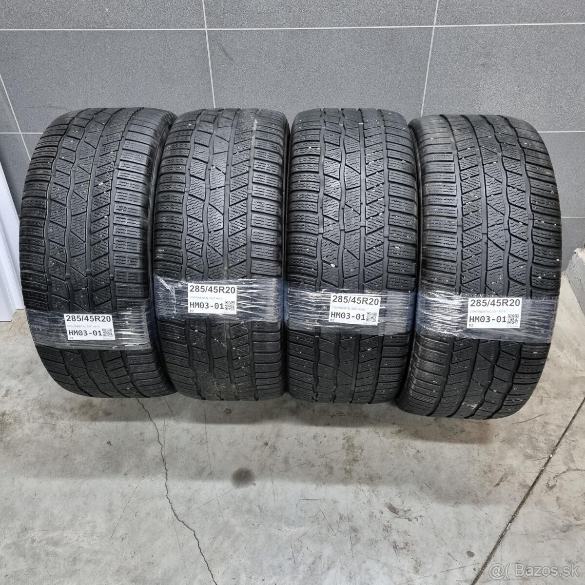 Zimné pneumatiky 285/45 R20 CONTINENTAL DOT4019