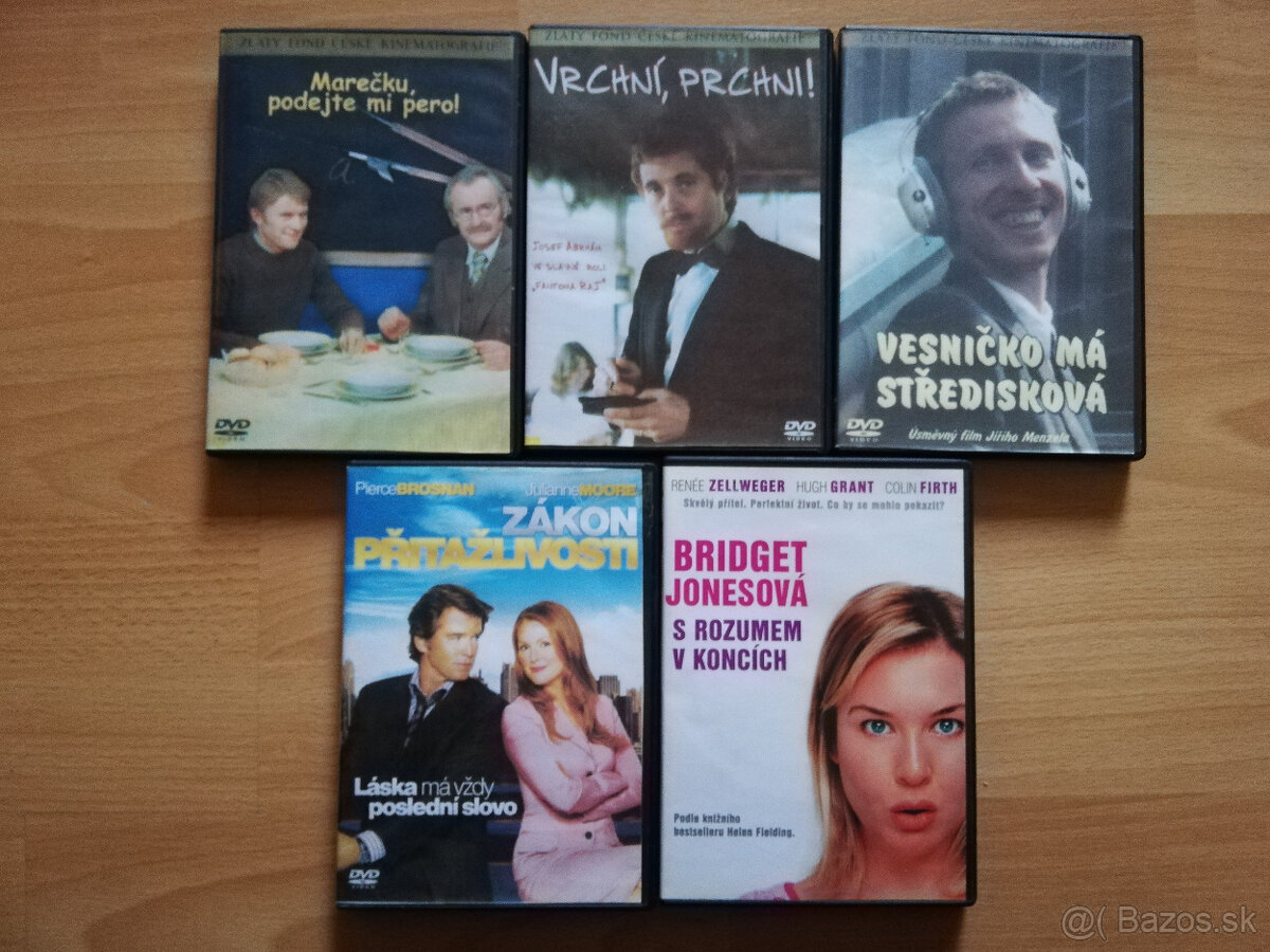 DVD - rôzne druhy