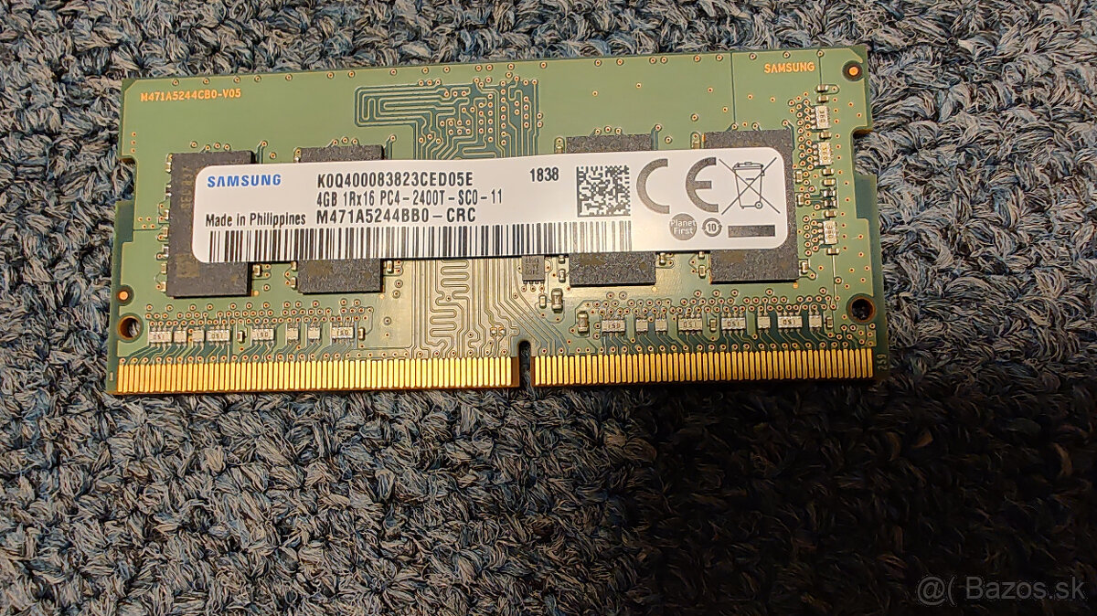 Samsung 4GB RAM pamat DDR4