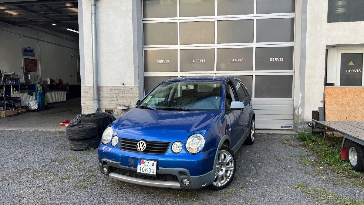 Rozpredam VW POLO CROSS 1.9TDI 77kw