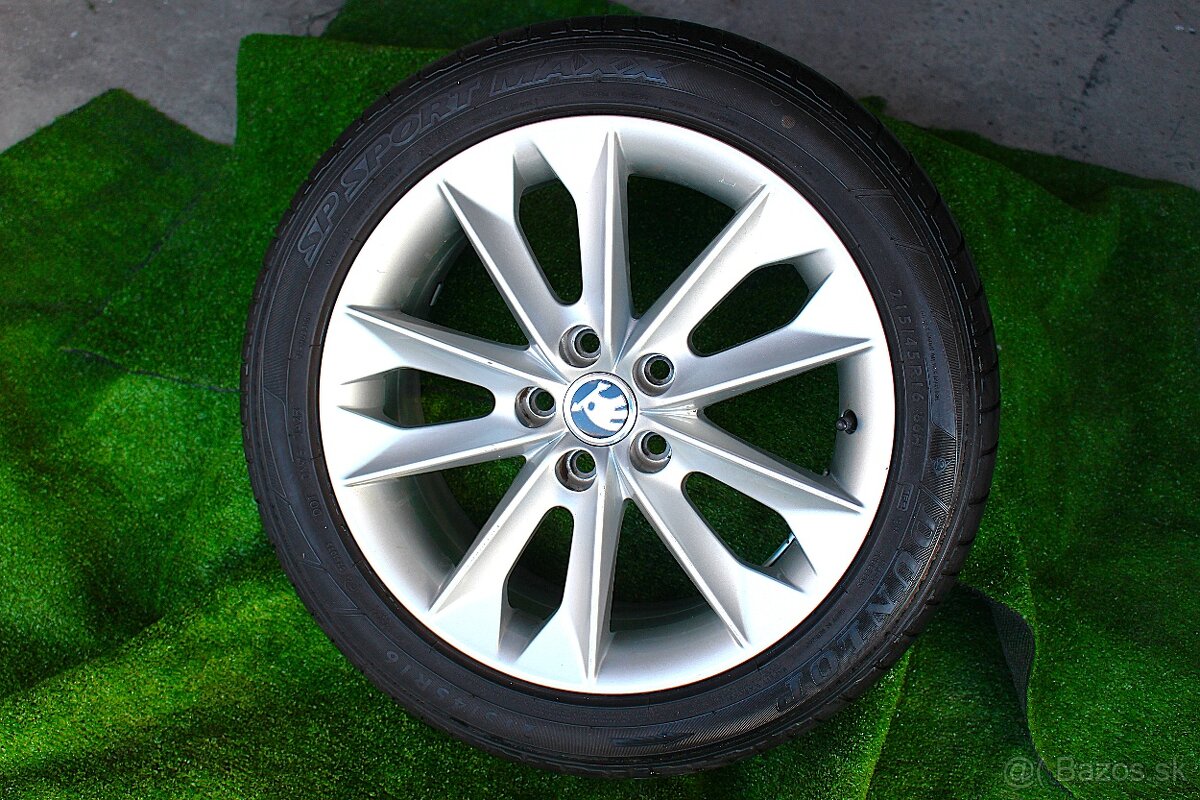 16”--ORIG--VW--KONCERN--ŠKODA FABI--5x100 R16---LETNA-SADA