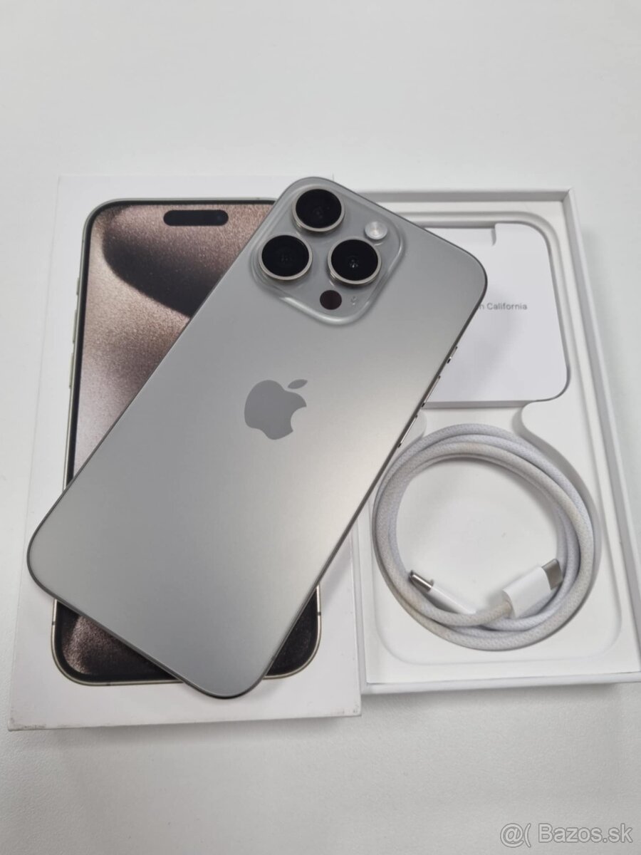 Apple iPhone 15 Pro 128GB Natural Titanium