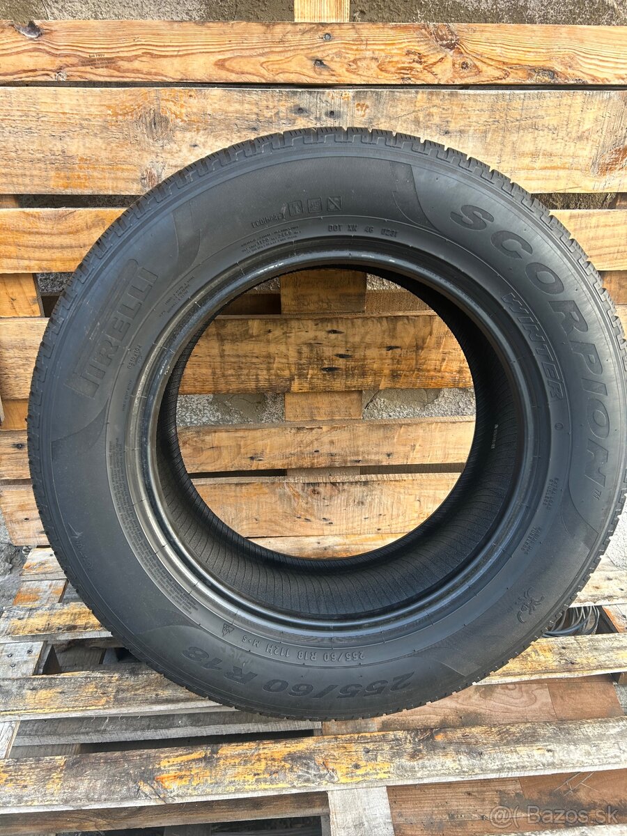 Pirelli Scorpion 255/60/18”-112H zimne