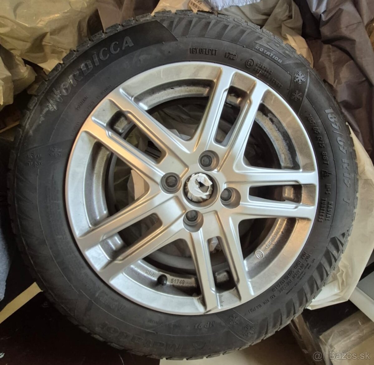 Zimná sada 185/65 R15 Matador + disky Dezent