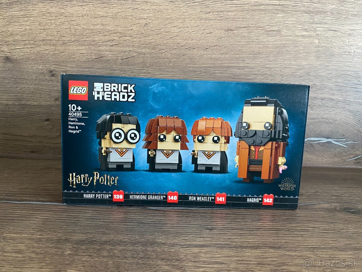 Lego 40495 BrickHeadz Harry Potter Harry, Hermiona, Ron a Ha