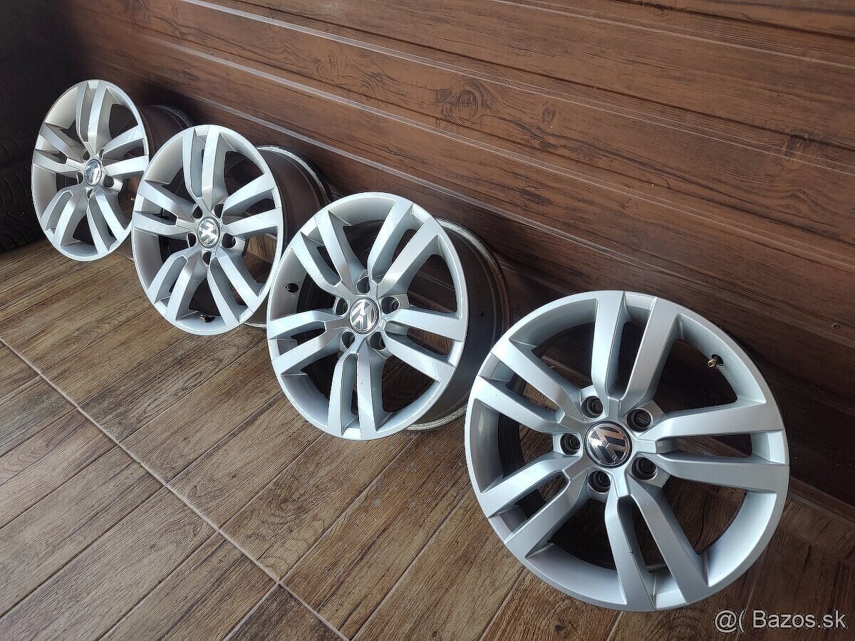 Predám kolesá/disky Volkswagen 5x112 r16