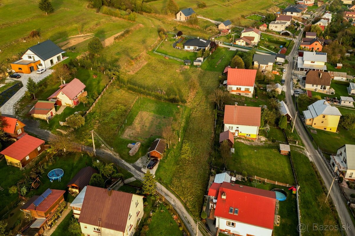 ZĽAVA  Na predaj stavebný pozemok v obci Korňa, 776m2