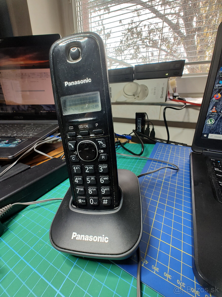 Telefóny na pevnú linku Panasonic bezdrôtový, MaxCom