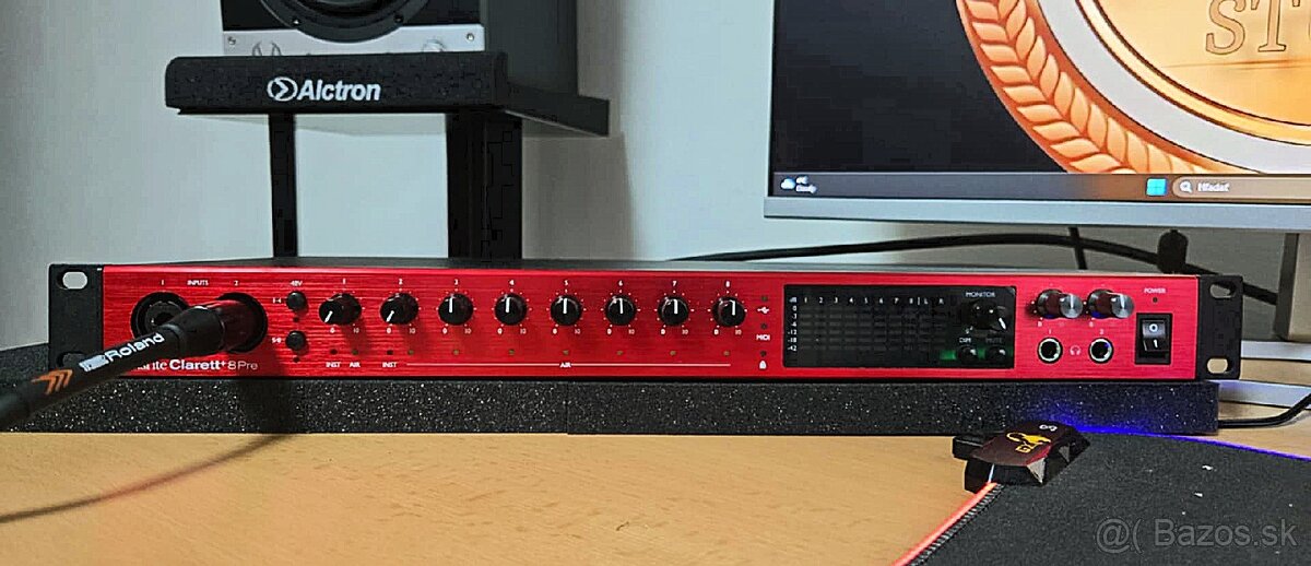 Predam Focusrite Carlett+ 8Pre USB Zvukova Karta