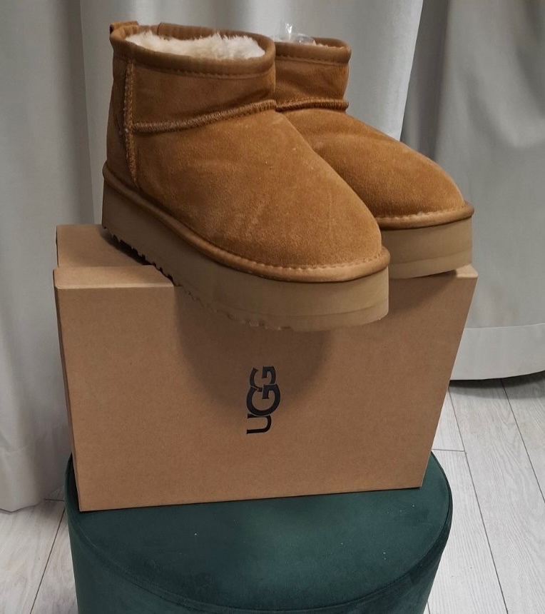 UGG ultra mini chestnut 3 cm platform v.41