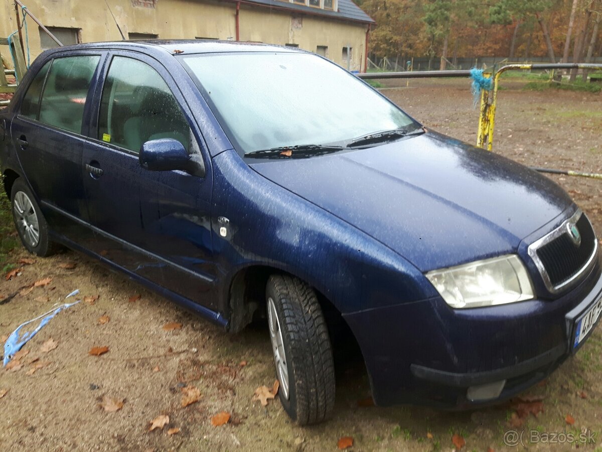 Škoda Fabia, 1.4i,ČR,STK12/2025 Ojeté, 2001, 108 064 km