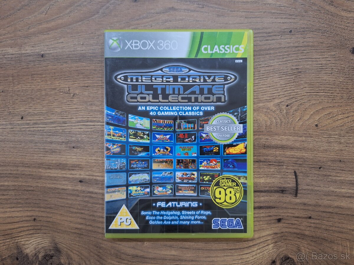 Hra na Xbox 360 - Sega Mega Drive Ultimate Collection