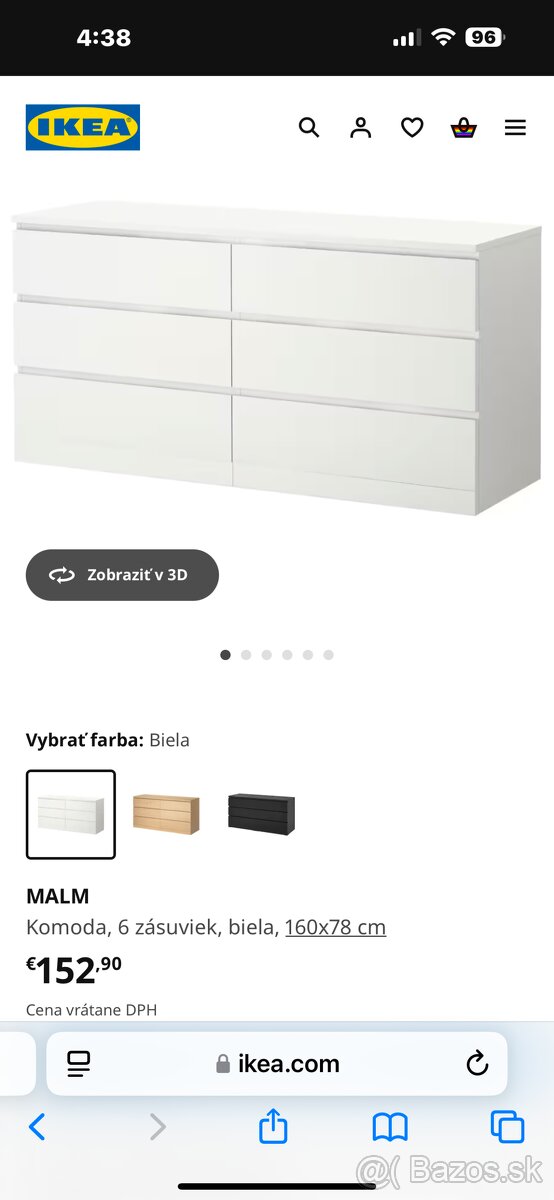 IKEA Komoda Malm