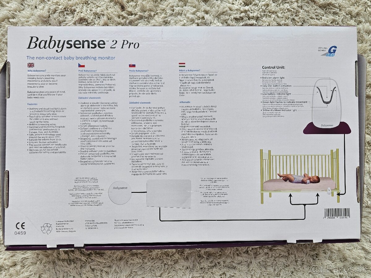 Babysense 2 PRO monitor dychu