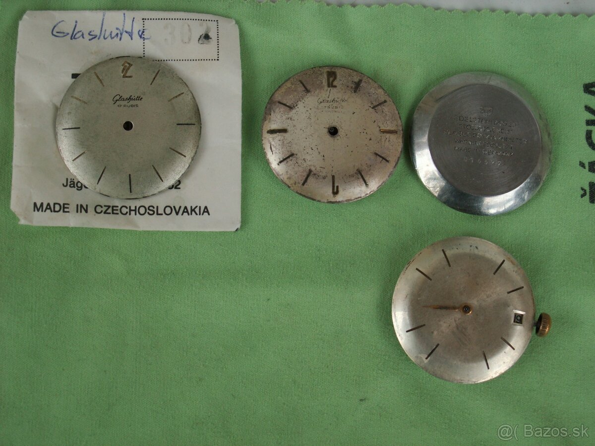 Hodinky Glashutte Automatic strojček + ostatné.