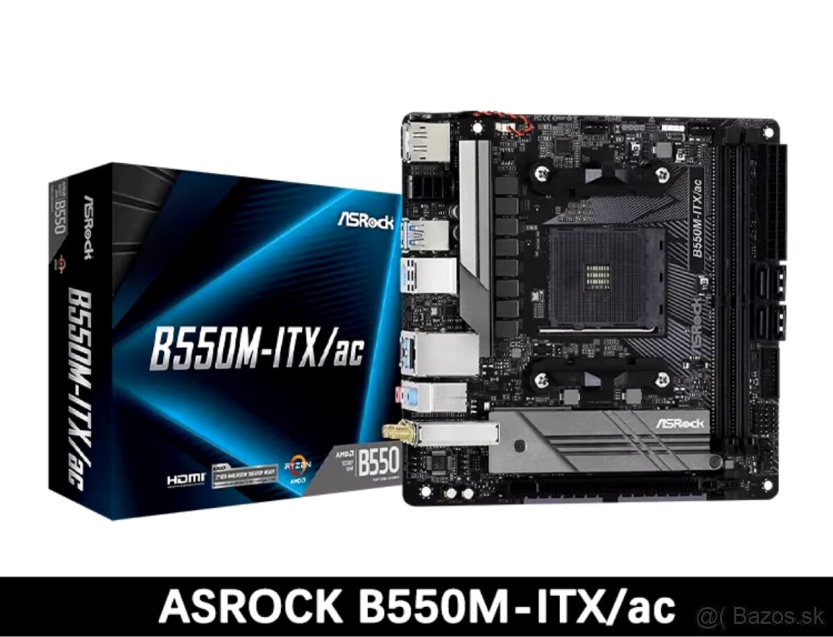 Corsair CV450, WD Blue SN550 500gb, ASROCK B550M-ITX/AC