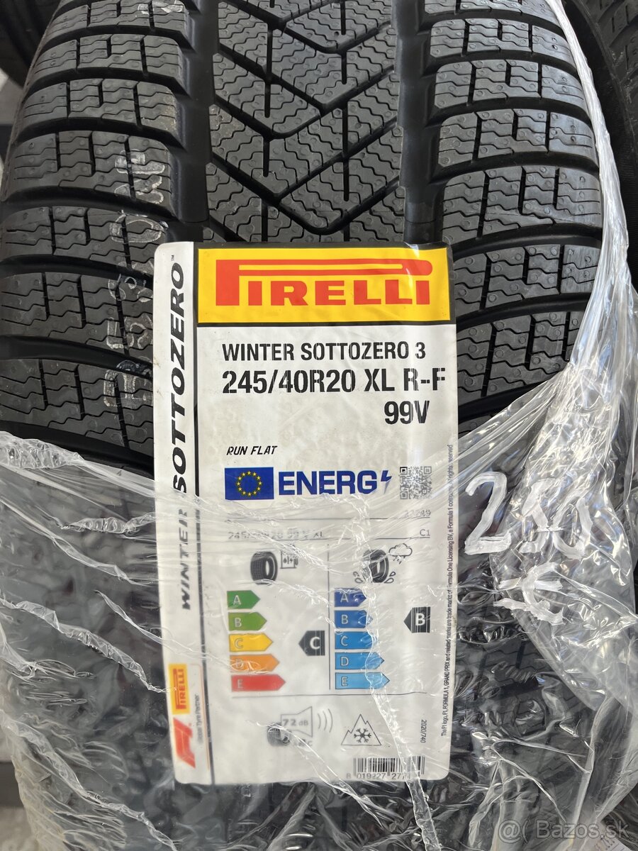 Pirelli winter sottozero 3 runflat 245/40 R20