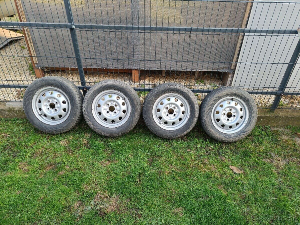 Zimné pneu na diskoch 165/70R13