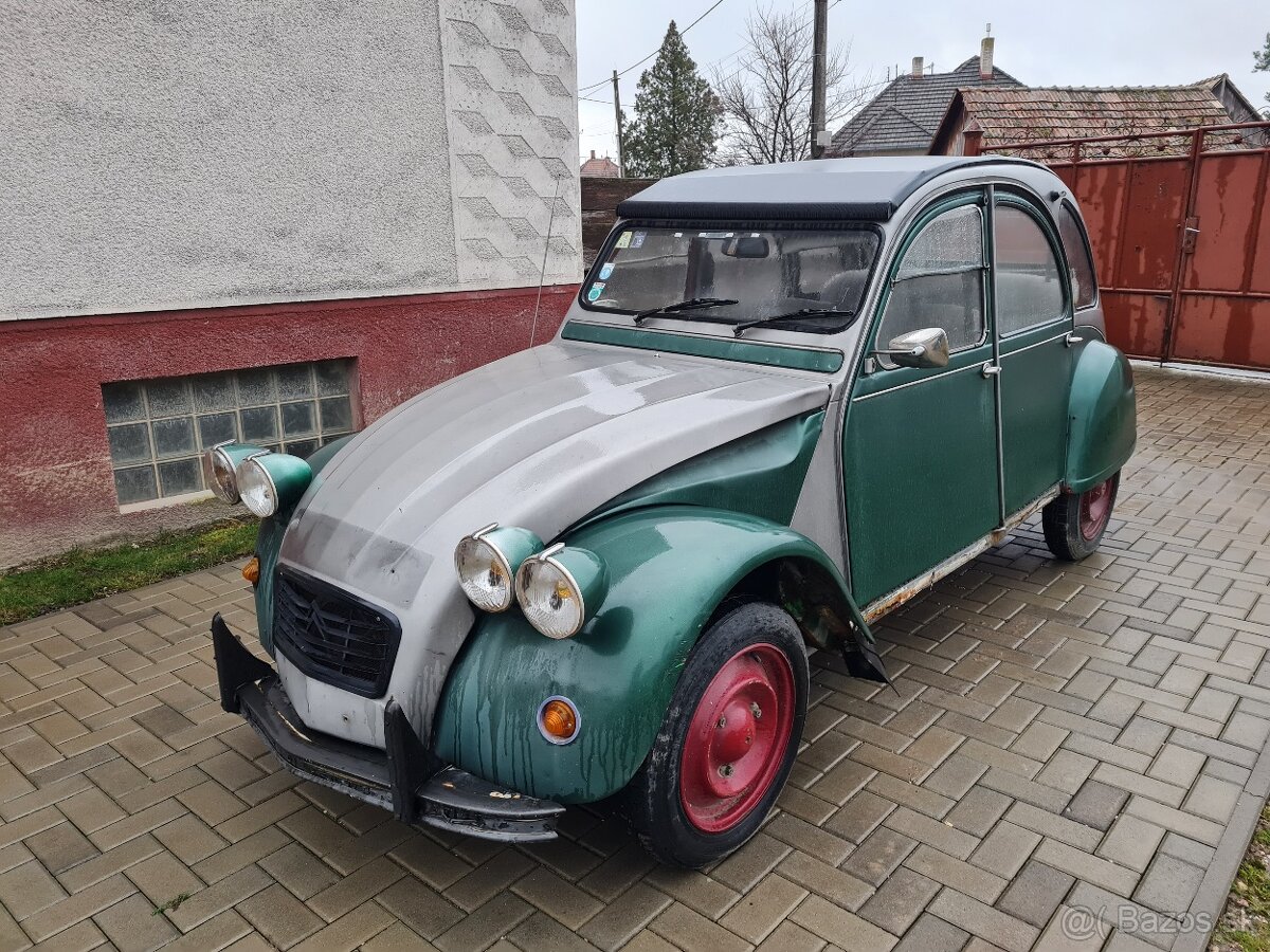 Citroen 2cv, citroën 2cv, 2cv6, kačica