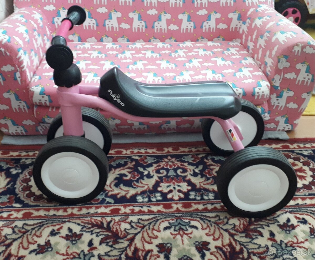 Puky Balance Bike od 1 roka Pukylino Retro Pink V3015