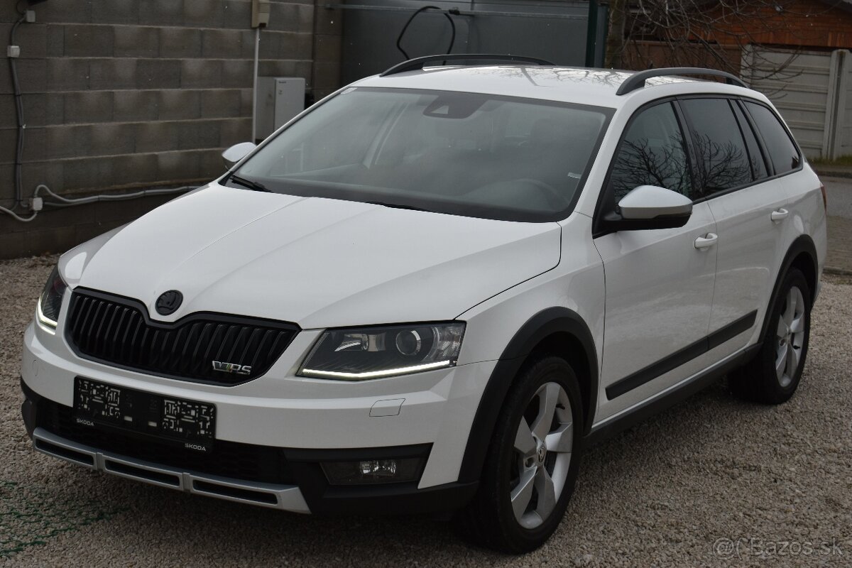 Škoda Octavia Combi SCOUT  2.0  TDI DSG 4x4