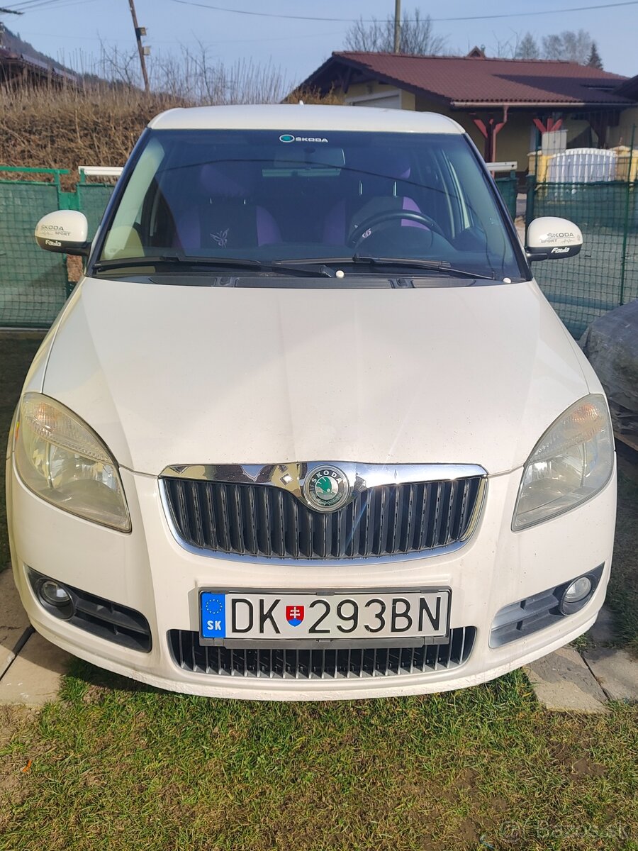 Škoda Fabia 1.2htp nepojazdné