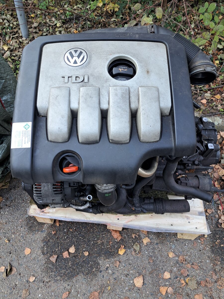 Motor BKP, převodovka JLU VW Passat 2.0TDI 103kW