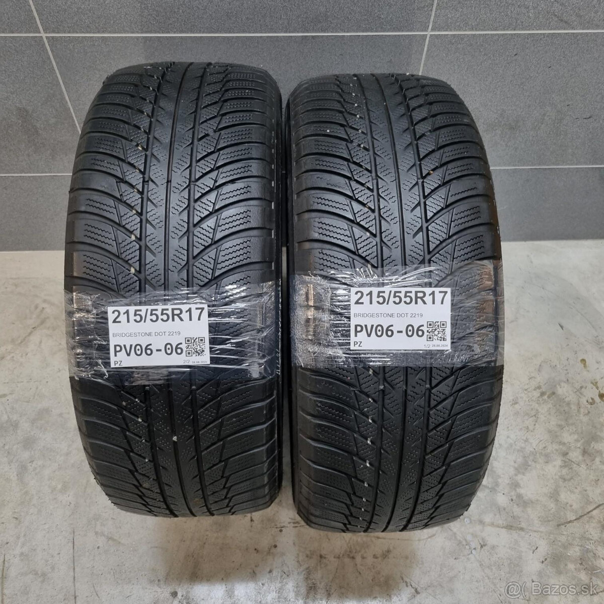 Zimné pneumatiky 215/55 R17 BRIDGESTONE DOT2219