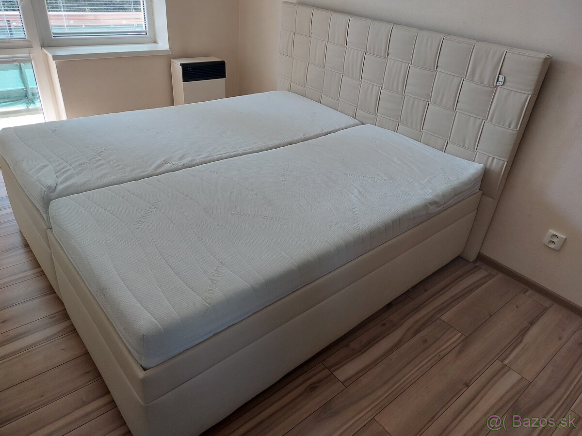 BOXSPRING manželská posteľ 180x200 cm