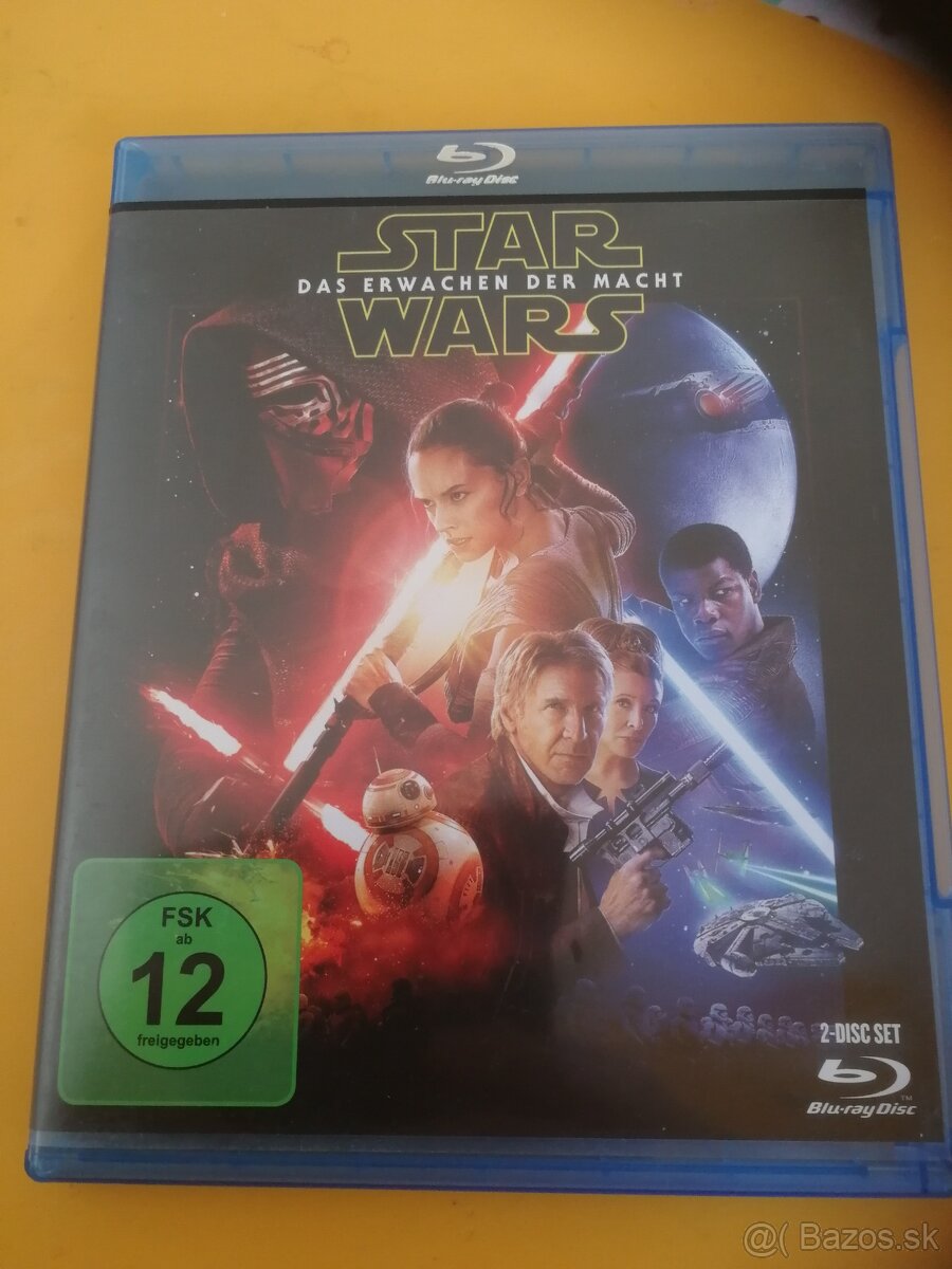 Star wars blu ray disc