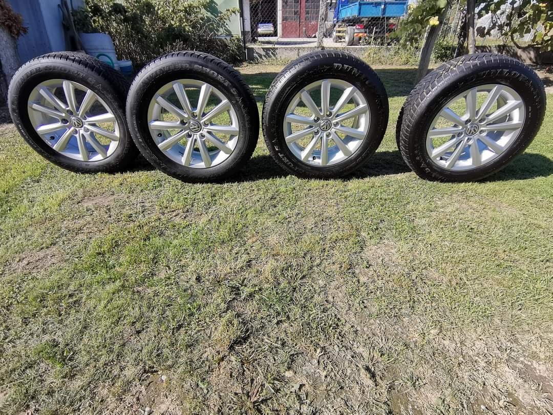 5x112 R16 VW Merano originál alu kolesá s pneu