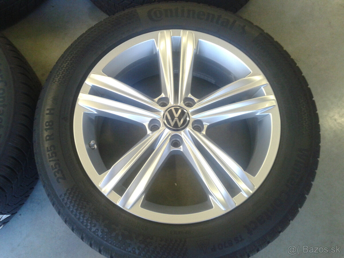 ALU disky 5x112 R18 7J ET43 ORIGINAL VOLKSWAGEN TIGUAN