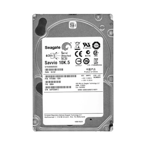 600GB Seagate Savvio 10K.4, 10000rpm, SAS