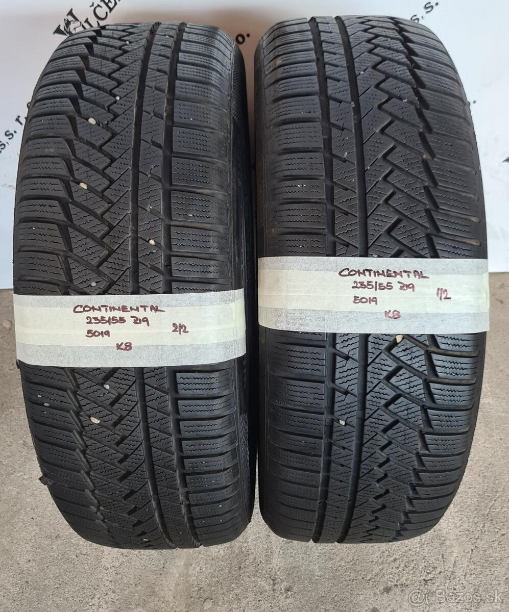 Zimné pneumatiky 235/55 R19 CONTINENTAL DOT5019