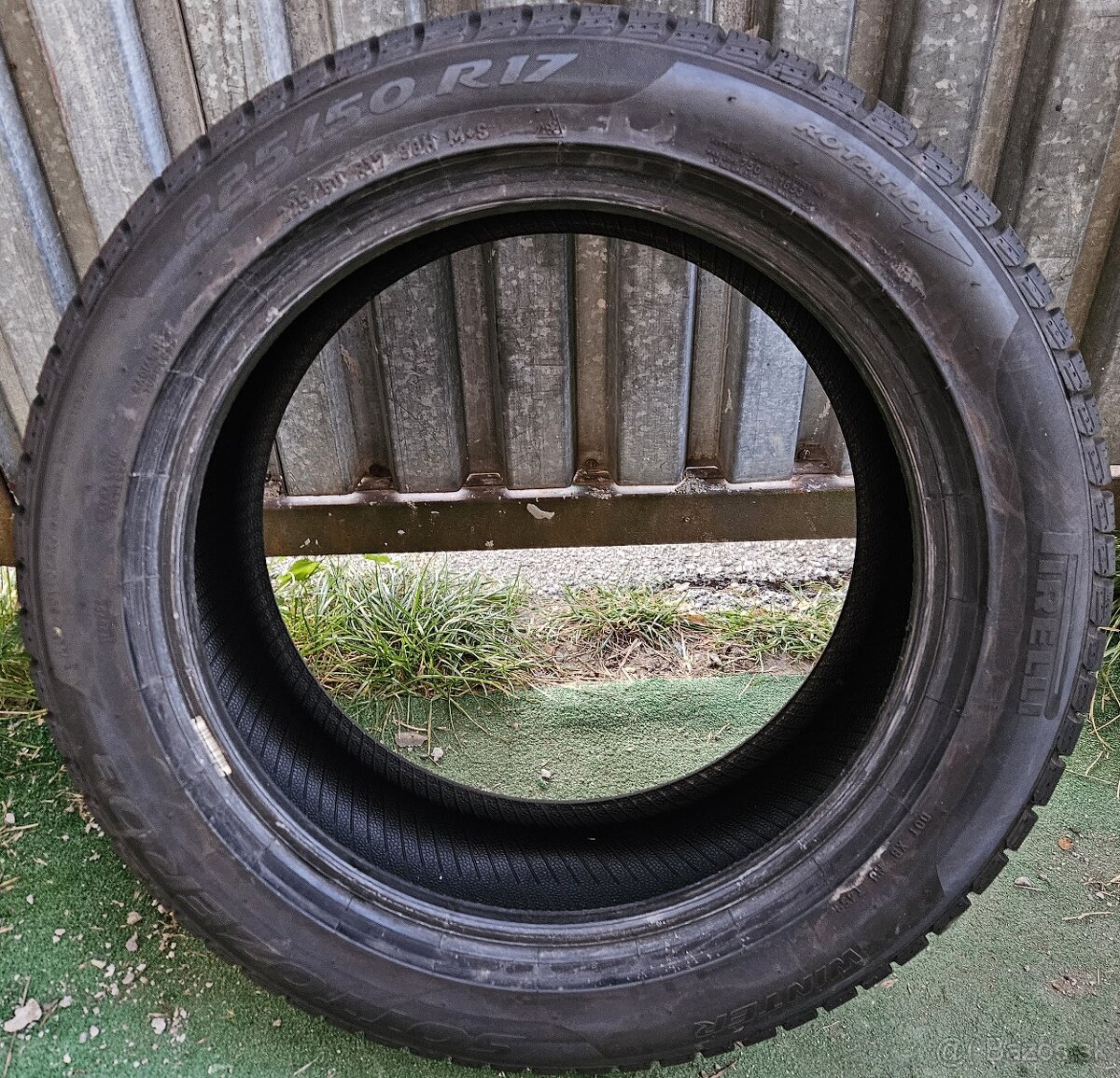 3 ks špičkové zimné pneu Pirelli Sottozero - 225/50 r17