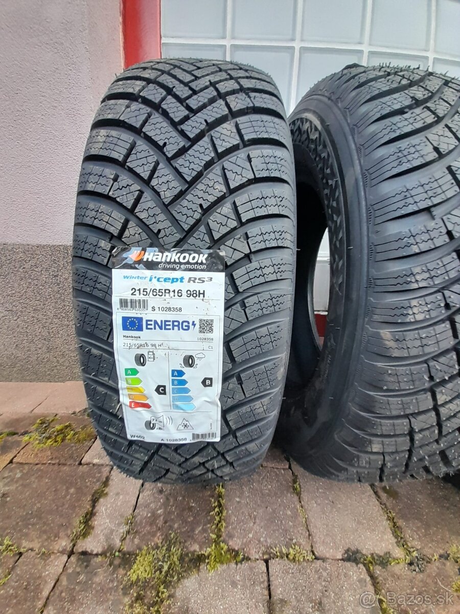 215/65R16 98H  HANKOOK WINTER/ZIMNÉ NOVÉ 