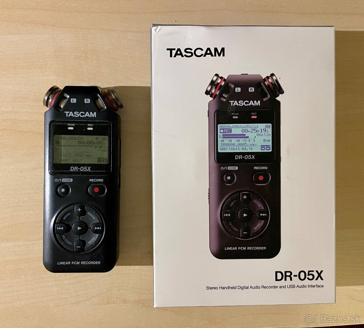 TASCAM DR-05X audio rekordér