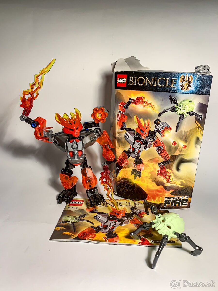 Lego Bionicle - Protector of Fire - s krabicou a návodom