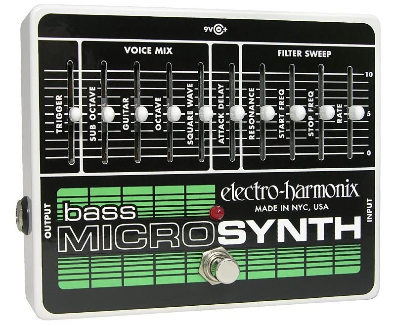 Electro Harmonix Bass Micro Synth Basgitarový efekt