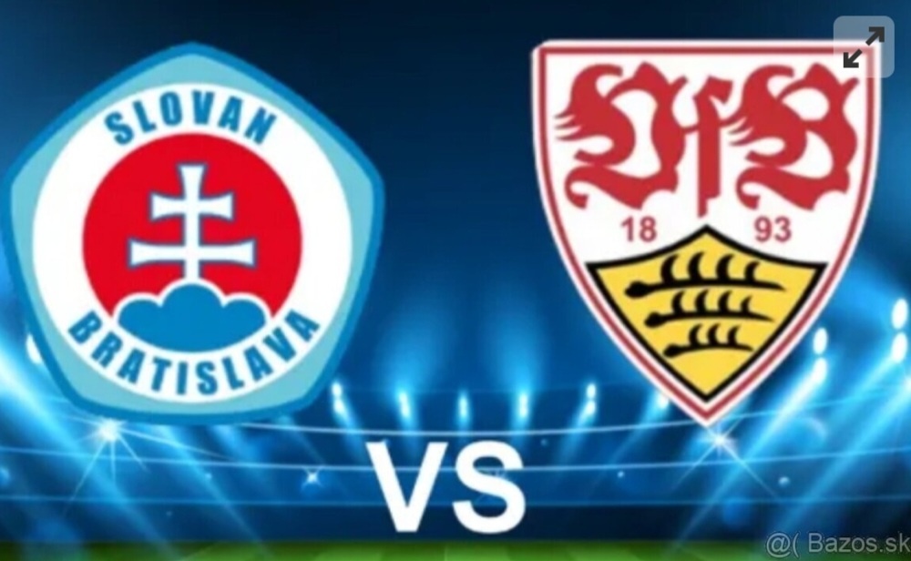 ŠK Slovan Bratislava vs Stuttgart vstupenka