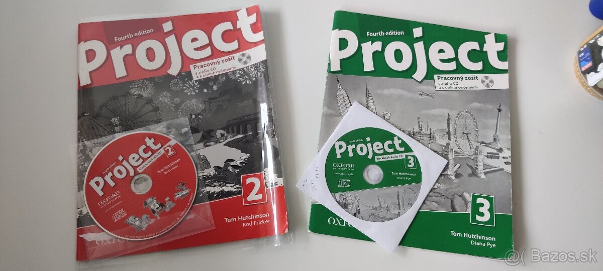 Project 2 - Pracovný zošit + Project 3 - Pracovný zošit