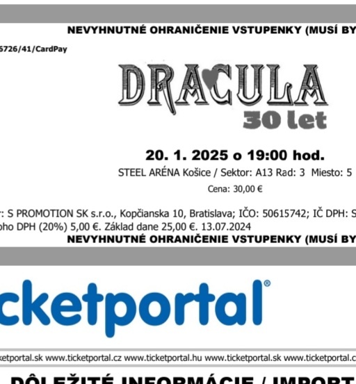 Dracula muzikal Kosice