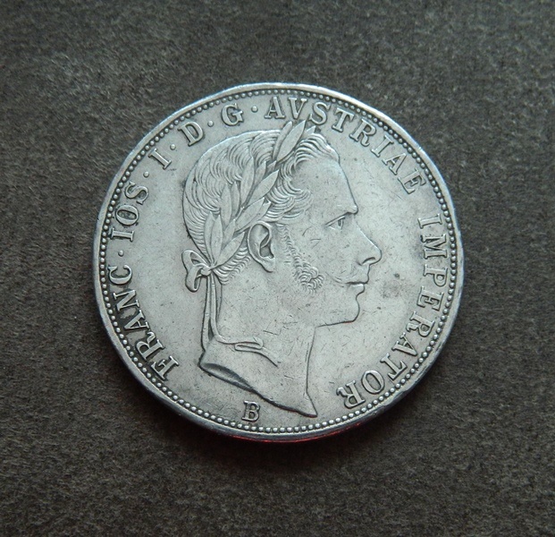 Predám 2 zlatník/florin 1859 B František Jozef I.