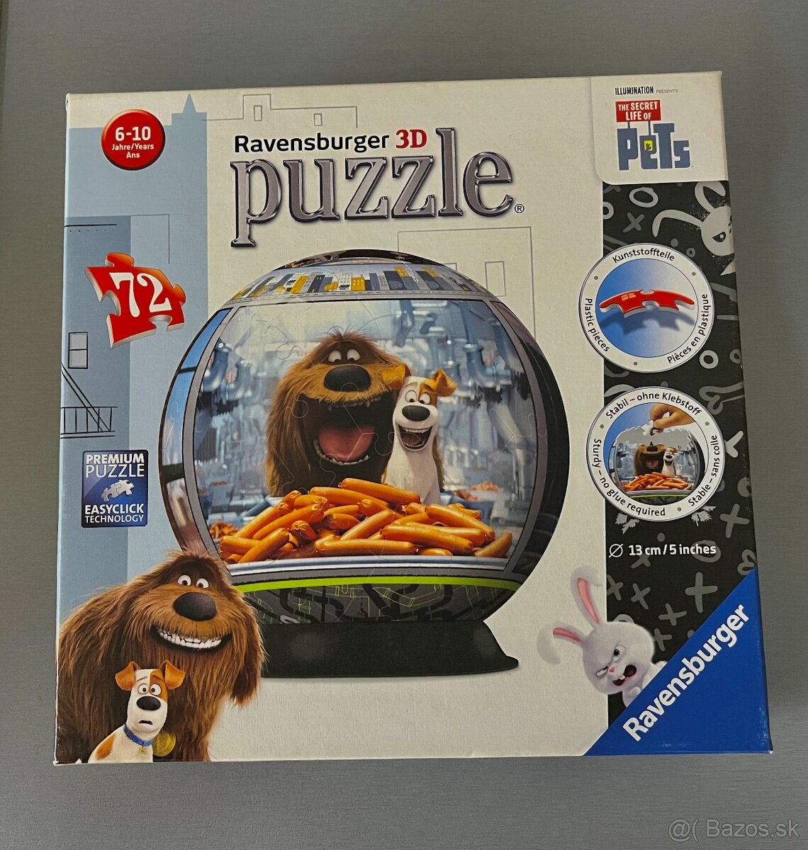 3D Puzzle tajný život maznáčikov