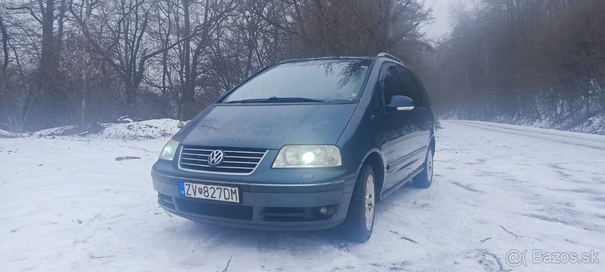 Volkswagen Sharan 1.9tdi, 85kw, 4x4, 7 miest, SR “Reserve”