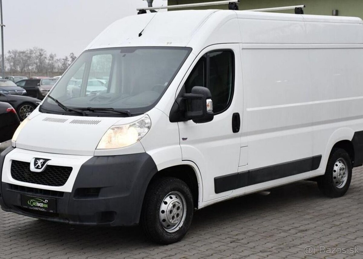 Peugeot Boxer 2.2HDi TAŽNÉ ČR nafta manuál 96 kw