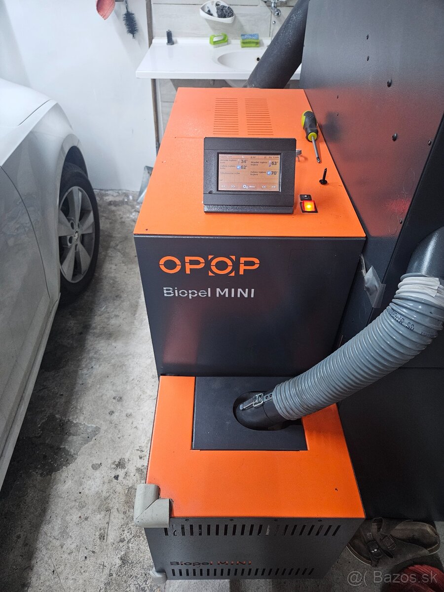 Peletový kotol Opop Biopel mini 15kW